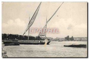 Switzerland Old Postcard Geneve The boats