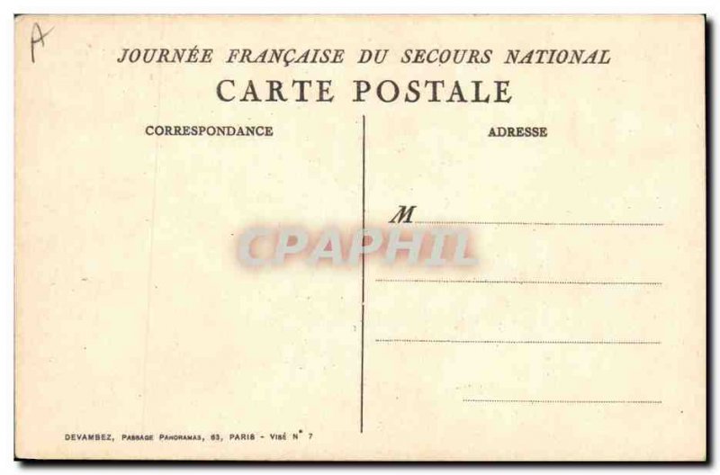 Old Postcard Fantasy Illustrator Poulbot Dog