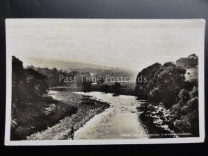 Scotland: Tweed Valley looking towards Ashiestiel c1935 RP