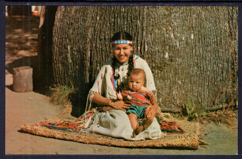 Winnebago Indian Mother andChild,Wisconsin Dells,WI