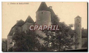 Old Postcard Chateau de Balleure