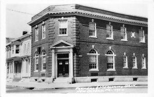 H77/ New Oxford Pennsylvania RPPC Postcard c1940s Farmers Bank 9