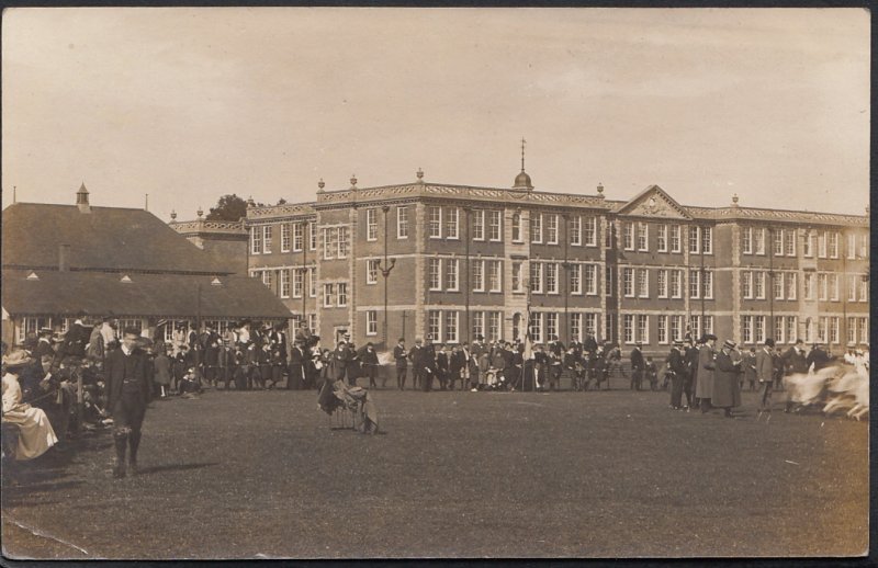 Unknown Location Postcard - Real Photo of a Public Event - Where Please? DC257