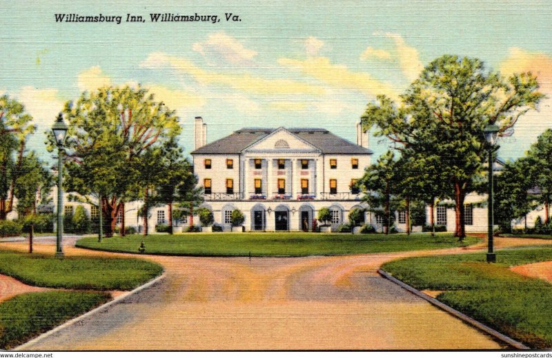 Virginia Williamsburg The Williamsburg Inn Curteich
