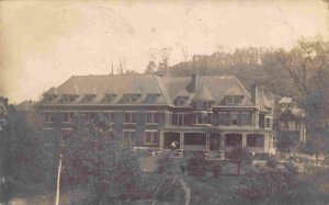 New YMCA Building Wilmerding Pennsylvania 1907 RPPC Real Photo postcard