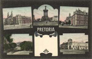 south africa, PRETORIA, Multiview, Post Office (1910s) Sallo Epstein 2284