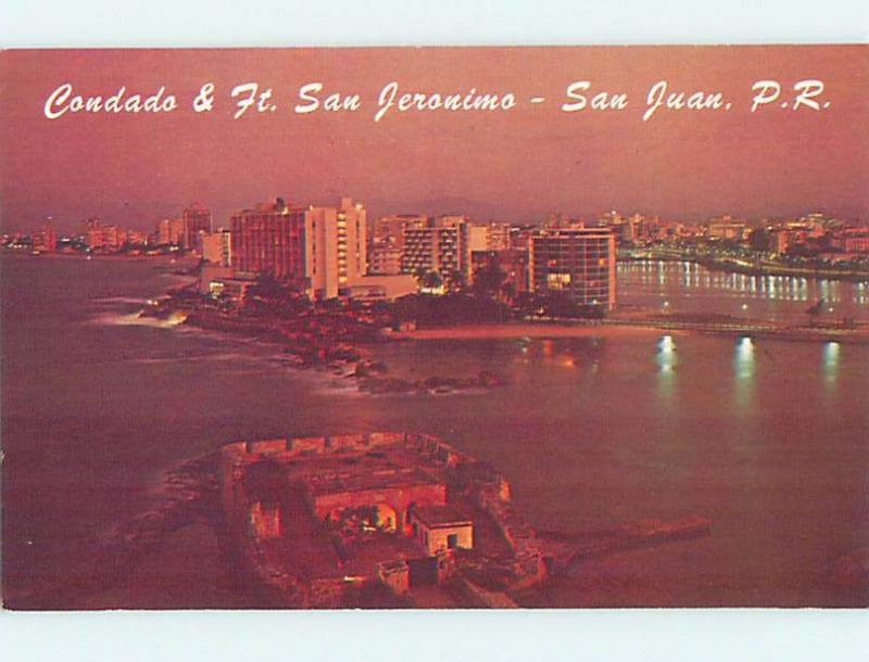 Unused Pre-1980 PANORAMIC VIEW San Juan Puerto Rico PR hp3717
