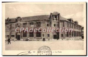 Postcard Old Saint Quentin Post