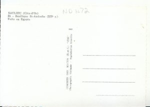 France Postcard - Saulieu [Cote-d-Or] - Basilique St-Andoche - Ref 17615A