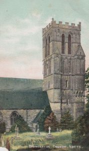 Thurgarton Church Nottingham Antique Postcard