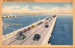 Texas Galveston New $2,000,000 Causeway Bathhouse