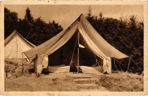 PC MEYMAC CORREZE CAMP DE LA FEUILLADE INTERIEUR REAL PHOTO SCOUTING (a36525)