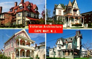 NJ - Cape May. Victorian Architecture  (4 Views)