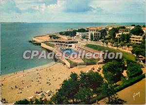 Modern Postcard Royan (Charente Mrs.) Foncillon Beach and Pool