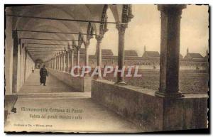 Old Postcard Pavia Certosa Monumental