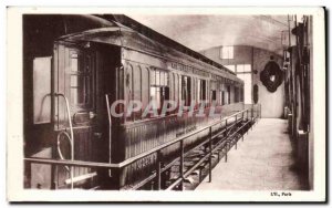 Old Postcard Foret De Compiegne The Wagon Du Marechal Foch Armistice Army