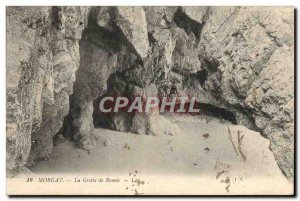 Old Postcard Morgat Grotto In Romeo