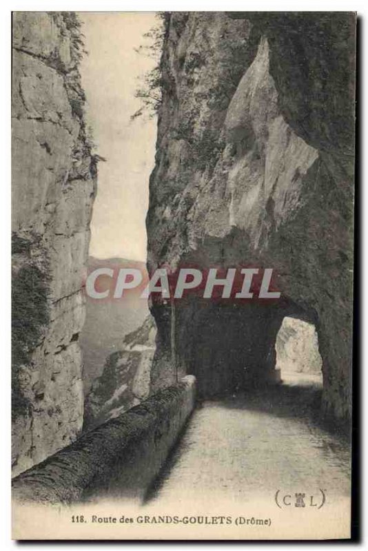 Old Postcard Route Great Narrow Drome