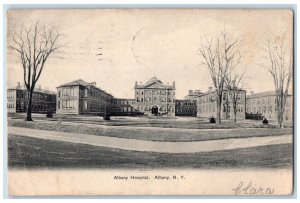 1906 Albany Hospital Building Albany New York NY Posted Antique Postcard 