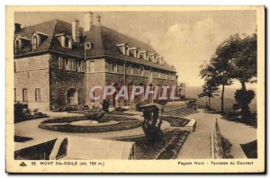 Old Postcard Mont Sainte Odile Convent Facade North Terrace