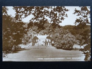 Hertfordshire HERTINGFORDBURY The Rectory - Old RP Postcard by E. Munnings