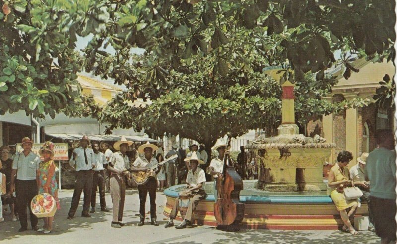 KINGSTON, Jamaica, 1950-60s; Patio Victoria Crafts Market
