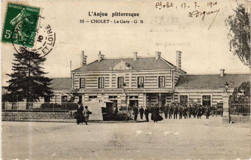 CPA CHOLET - La Gare (165201)