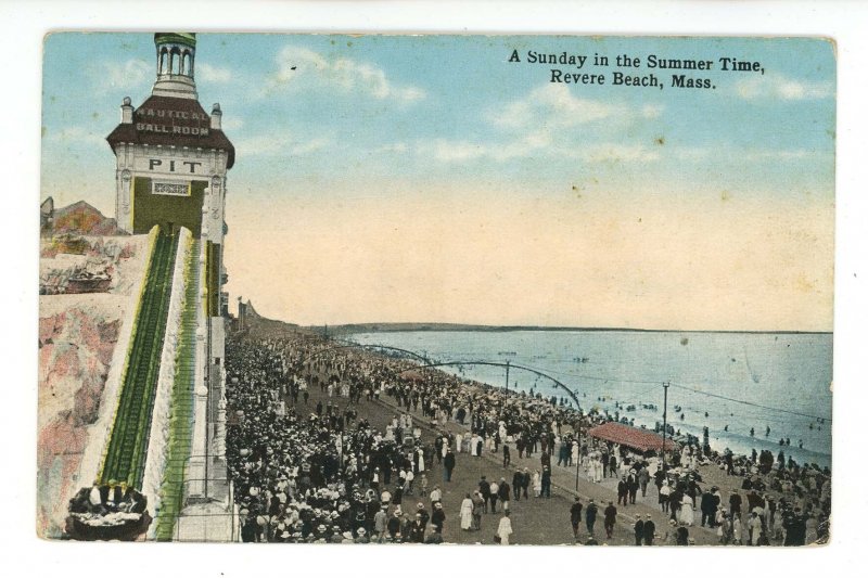 MA - Revere Beach. Sunday in Summer