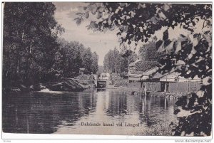 Dalslands Kanal Vid Langed, Sweden, 1900-1910s