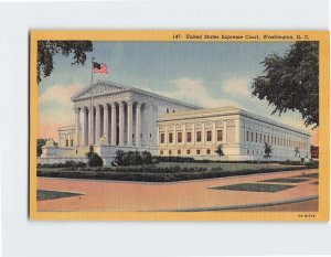 Postcard United States Supreme Court Washington DC