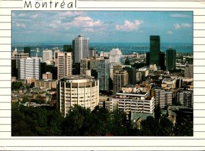 Canada Montreal View From The Mount Royal Lookout