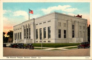 Illinois Decatur The Masonic Temple Curteich