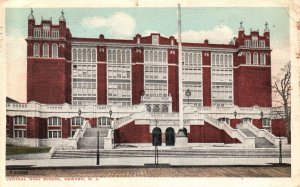 Vintage Postcard 1915 Central High School Main Building Newark New Jersey N.J.