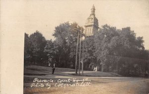 Beaver Pennsylvania ? Court House Real Photo Vintage Postcard AA52015