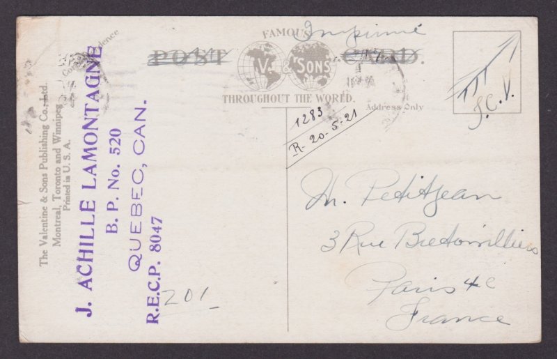 Postcard, CANADA, Quebec, Quebec Bridge