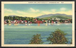 New York, Lake Placid - Mirror Lake - Adirondack Mountains - [NY-096]