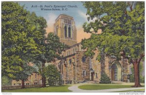 St. Paul's Episcopal Church, Winston-Salem, North Carolina, PU-1956