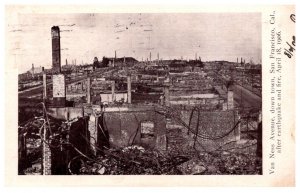 San Francisco Earthquake   Van nes Avenue