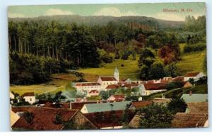 *Blumau N.-Oe Austria Town View in Beautiful Valley Old Vintage Postcard C20