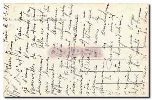 Old Postcard Paris the Seine has advanced Notre Dame