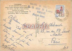 The Modern Postcard Auvergne Chauvet Lake Puy de Dome Old volcanic crater era...