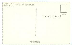 USA, Pikes Peak, Colorado, unused Postcard 