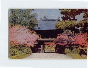 Postcard Gateway, Oriental Tea Garden, San Francisco, California