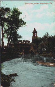 Along the Jordan Allentown Pennsylvania Vintage Postcard C049