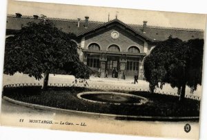 CPA MONTARGIS - La Gare (227832)