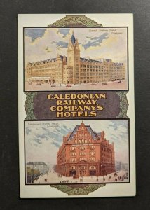 Mint Vintage Caledonian Railway Companys Hotels Picture Postcard