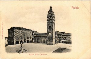 CPA PISTOIA Panorama della cattedrale. ITALY (468471)