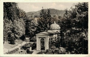 Czech Republic Mariánské Lázně Lesní Pramen Marienbad Vintage RPPC 07.52