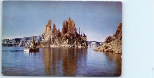 Postcard - The Phantom Ship, Crater Lake National Park - Oregon