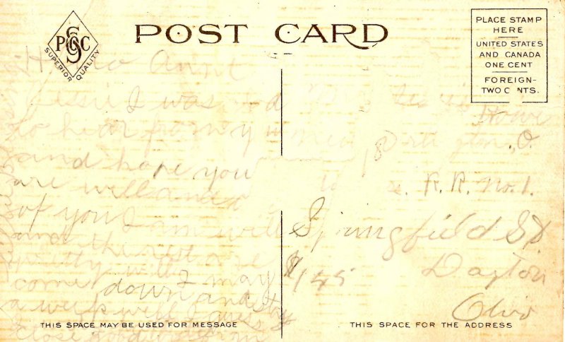 OH - Dayton. Main Street north from Third   (crease)